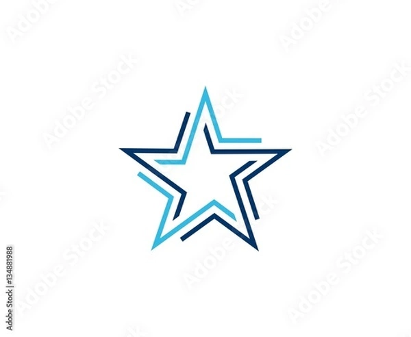 Obraz Star logo