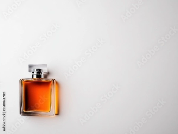 Obraz Elegant perfume bottle on a clean background.
