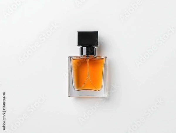 Obraz Elegant perfume bottle on a clean background.