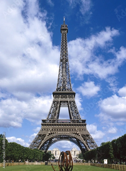 Obraz Frankreich, der Eiffelturm in Paris