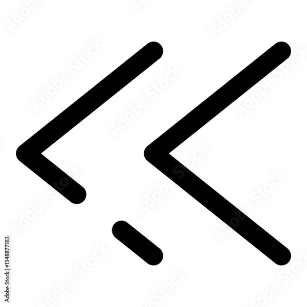 Obraz user interface dashed line icon