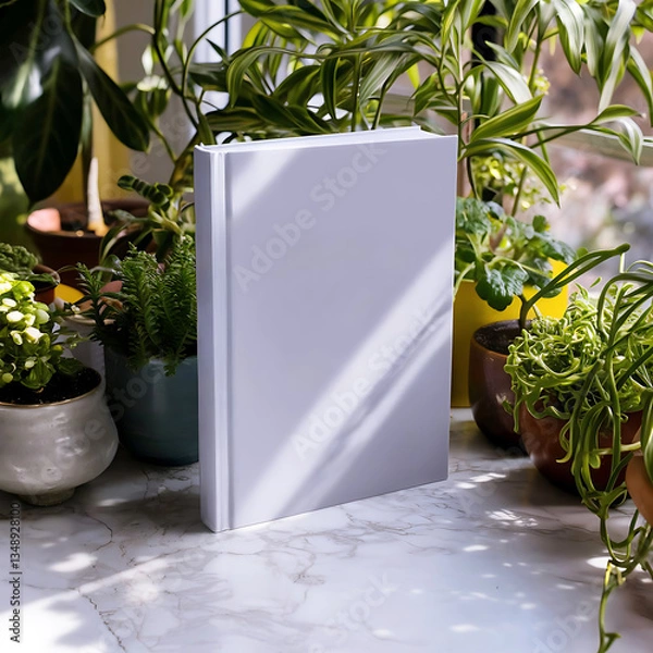 Obraz Blank White Book Mockup