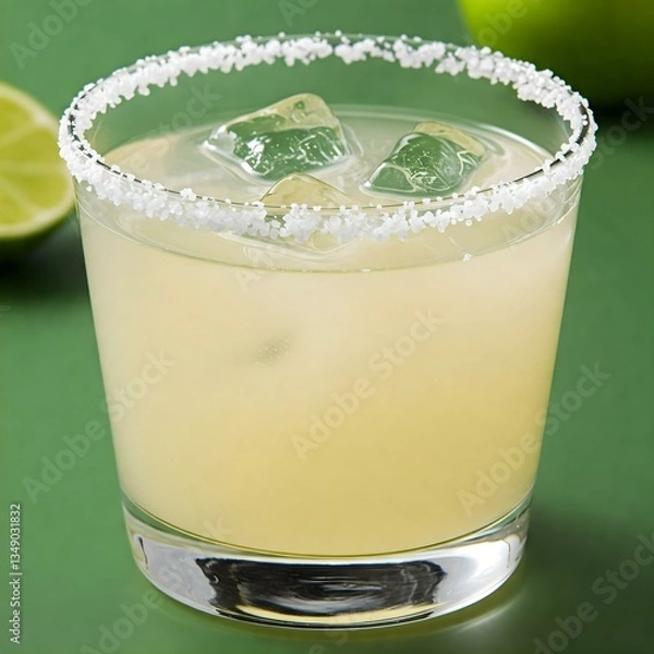 Fototapeta cocktail with lime