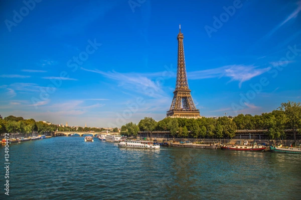 Obraz Scenic Eiffel Tower