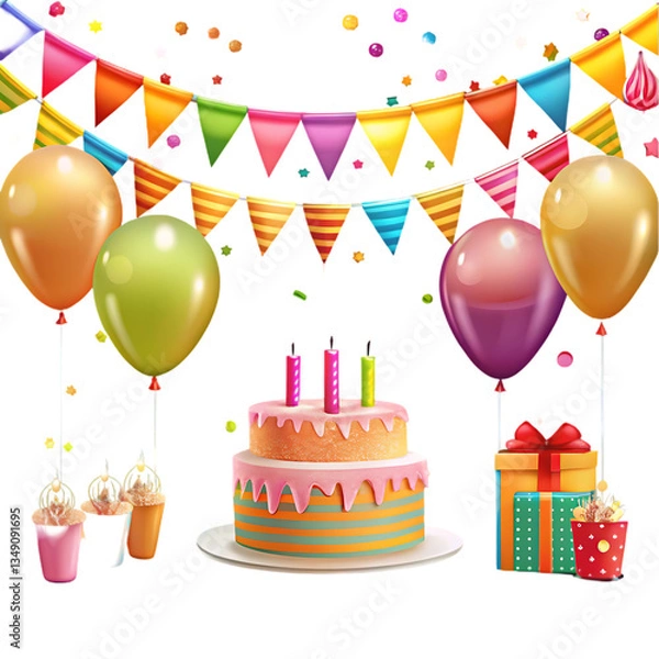 Obraz Birthday Party Decorations