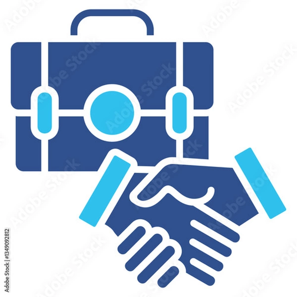 Obraz Cooperation Icon