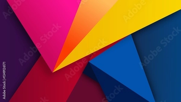 Obraz COLORFUL ABSTRACT BACKGROUND