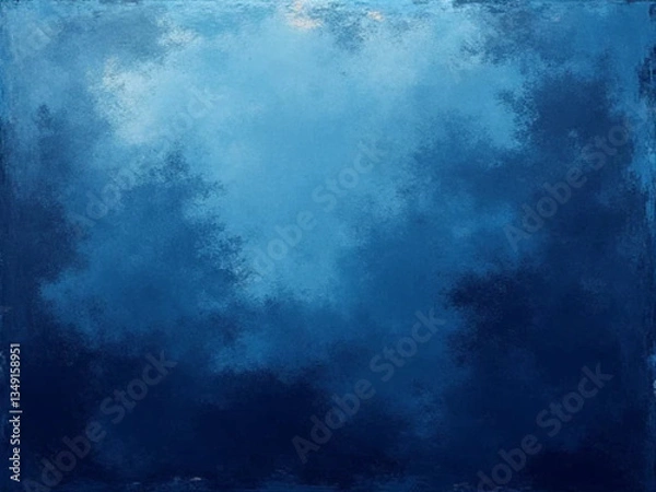 Fototapeta Oil-paint-style artistic background with textured strokes and deep hues