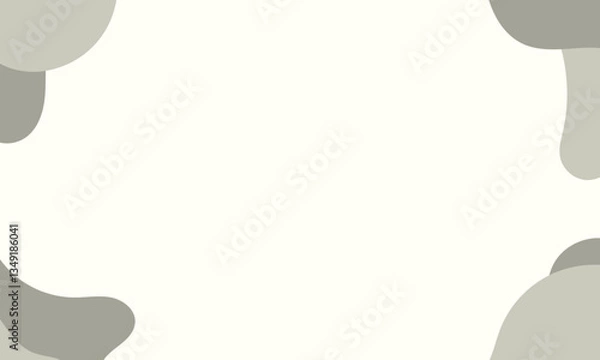 Fototapeta vector illustration of a white frame with a white background