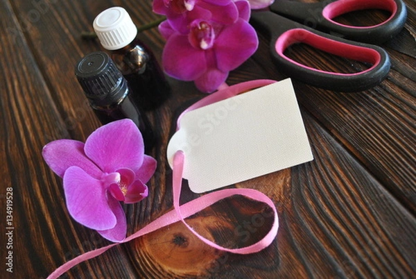 Obraz Spa w orchideą