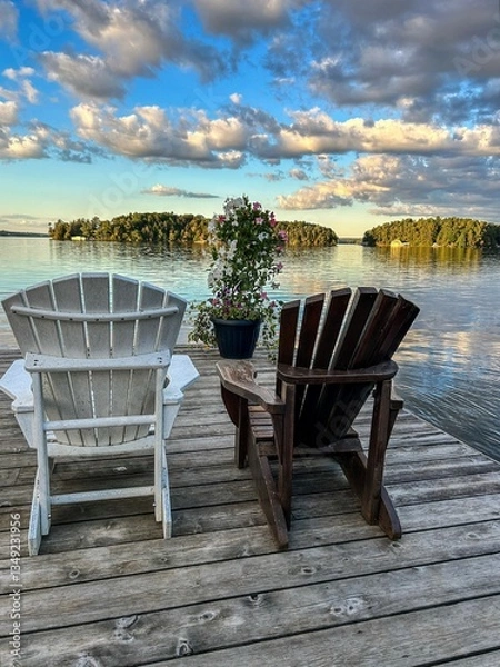 Fototapeta Lake time