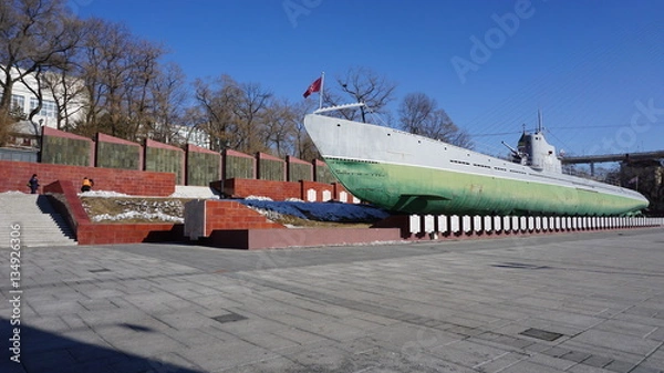 Obraz Мемориал  С-56.  Владивосток. Россия.