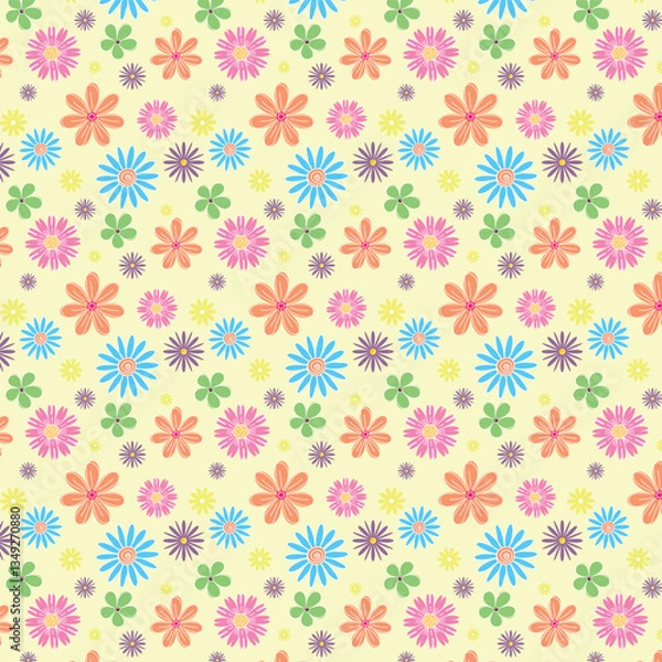 Obraz seamless floral pattern