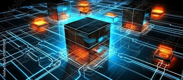 Obraz Implementing network segmentation and VLANs to boost cybersecurity.