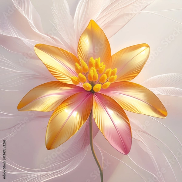 Obraz abstract floral background