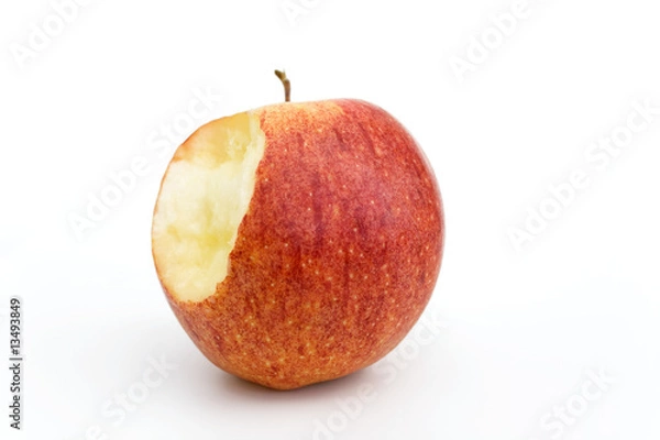 Obraz angebissener Apfel