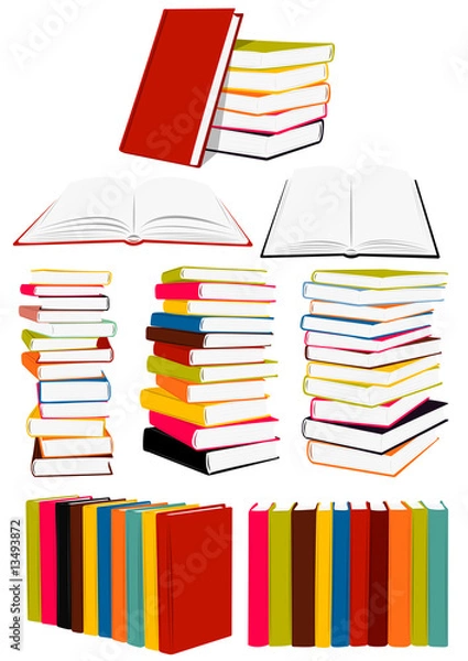 Fototapeta Books collection