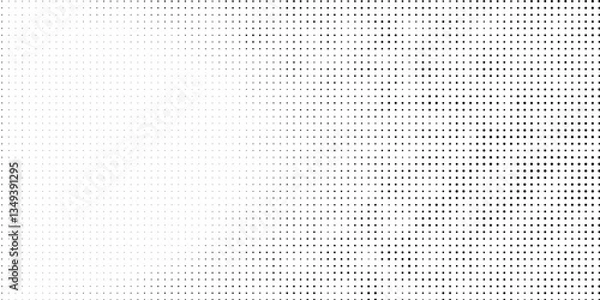 Obraz Background with black dots - stock vector Black and white dotted halftone background. Abstract halftone background with wavy surface made of gray dots on white texture modern style