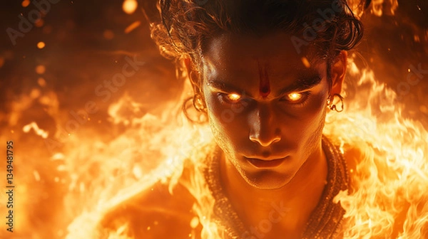 Obraz Agni – The Fire Deity