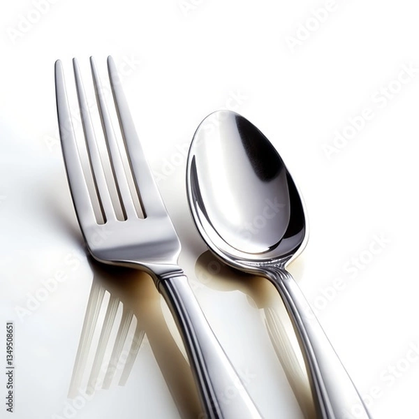 Obraz Fork and spoon