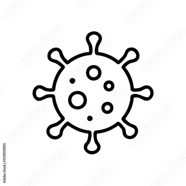 Fototapeta corona virus