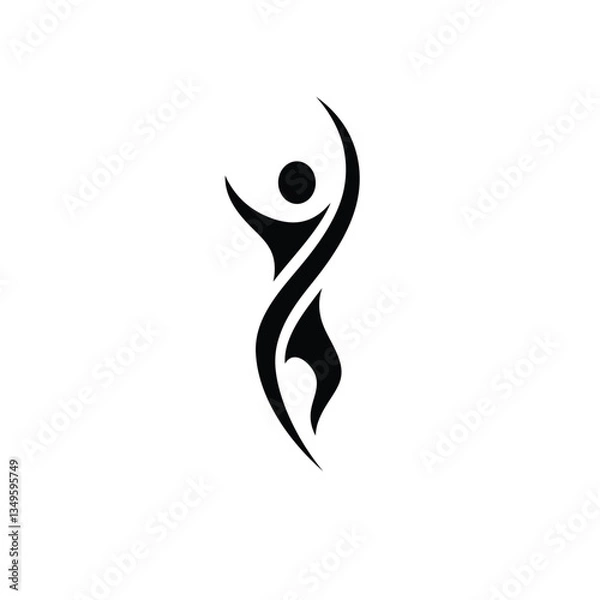 Fototapeta vector image of an angel