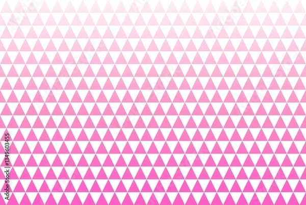 Fototapeta 和柄 ピンク 幾何学模様 三角形 鱗