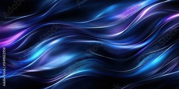 Fototapeta Abstract Flowing Waves
