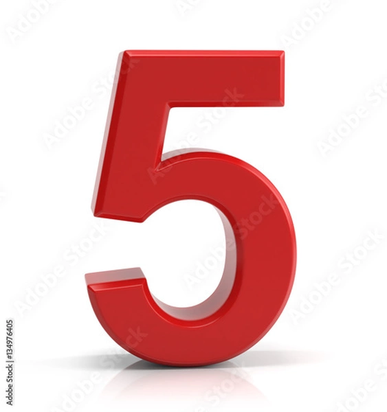 Fototapeta Number 5