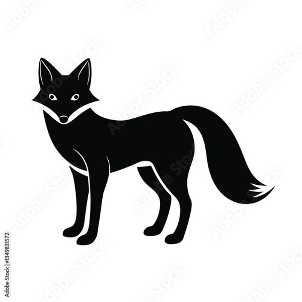 Obraz fox vector illustration