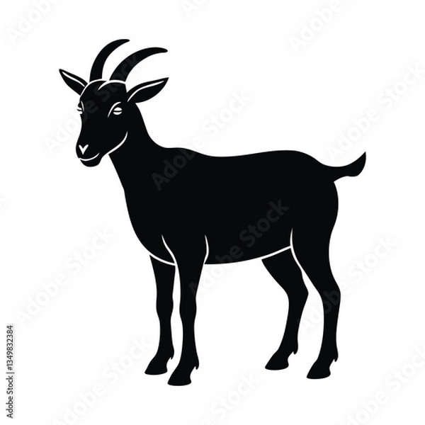 Obraz goat vector illustration