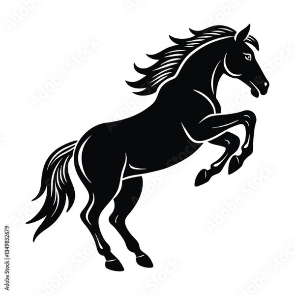 Obraz horse vector illustration