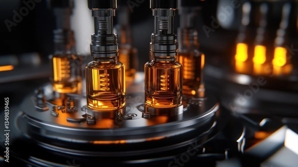 Fototapeta E-Liquid Production Line