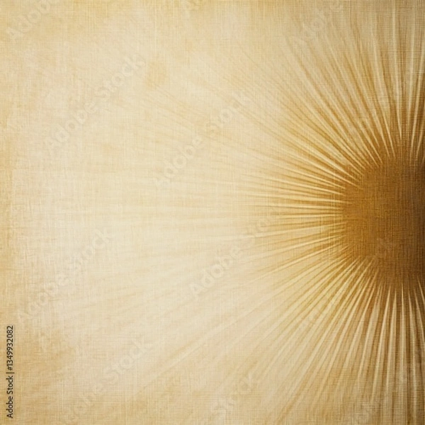 Fototapeta Radiant sunburst design abstract background digital art soft textures close-up view visual serenity