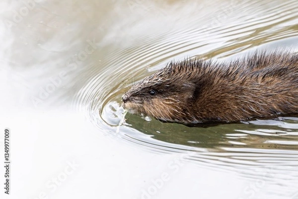 Fototapeta Bisamratte