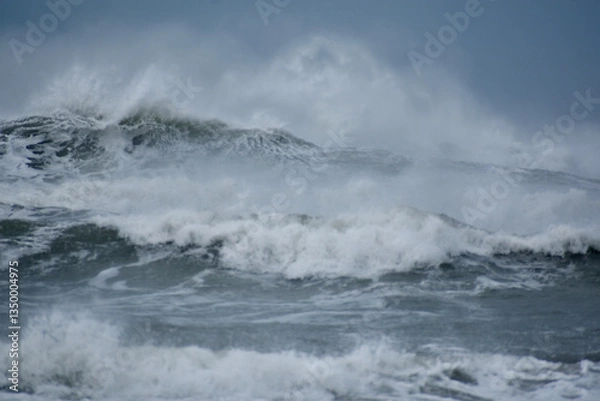 Obraz Raging Ocean Waves in Storm