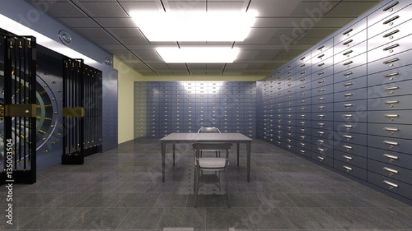 Fototapeta 金庫室