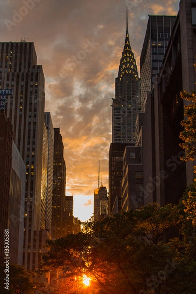 Obraz Manhattanhenge