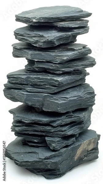 Obraz Stacked slate rocks