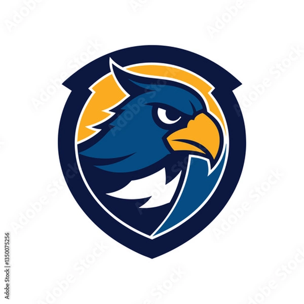 Obraz Eagle logo vector illustration icon