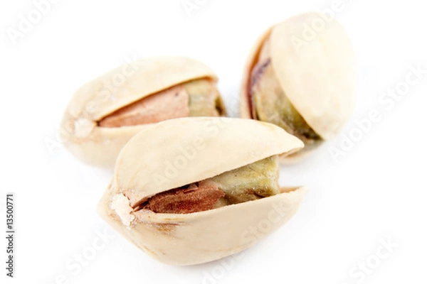 Fototapeta Three pistachios