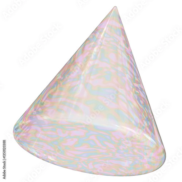 Obraz Iridescent Cone Shape