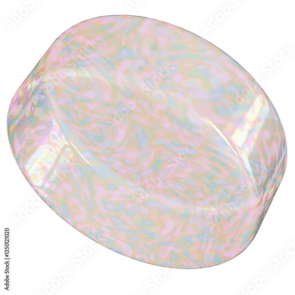 Obraz Translucent Marbled Soap Dish