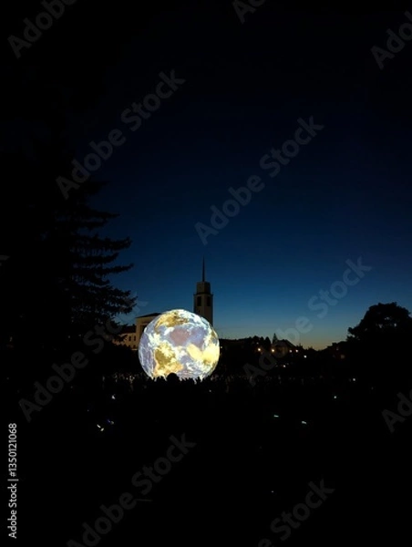 Obraz planet earth in the night