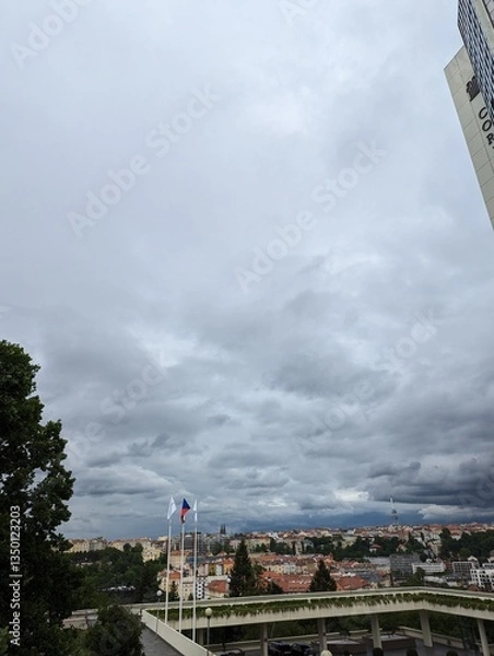 Obraz time lapse of the sky