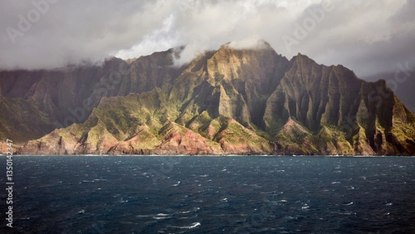 Obraz Napali coast view from the ocean
