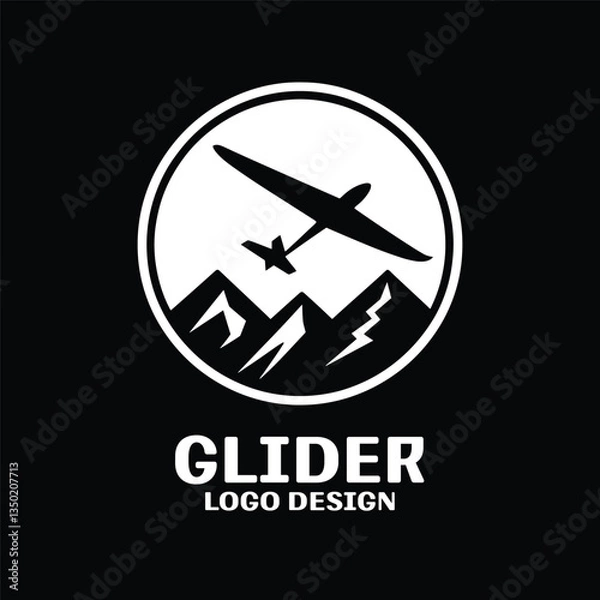 Fototapeta Glider Vector Logo Design