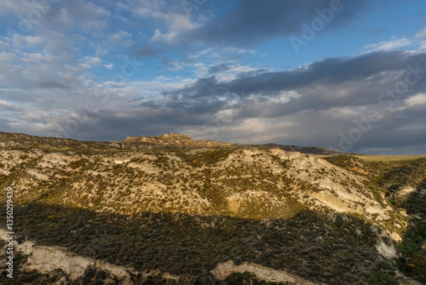 Obraz Views of the hills around Zaragoza