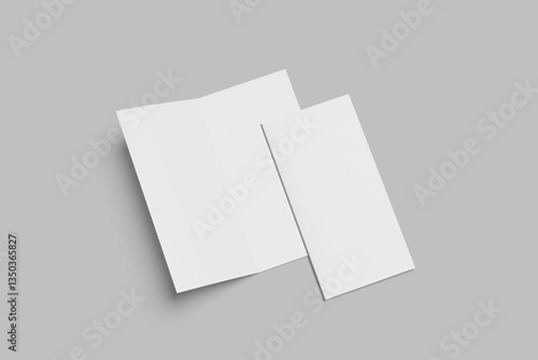 Fototapeta DL Bifold Mockup