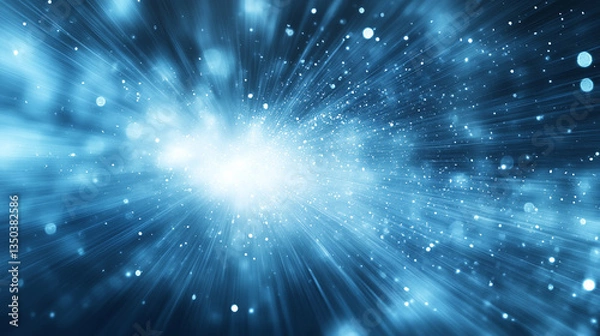 Fototapeta motion blur background with digital noise, grain, and dust for design projects like covers, wallpapers, branding, posters, music albums, and more, offering a clean, bright, and modern aesthetic